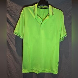 Men's Neon‎ Green Polo Shirt